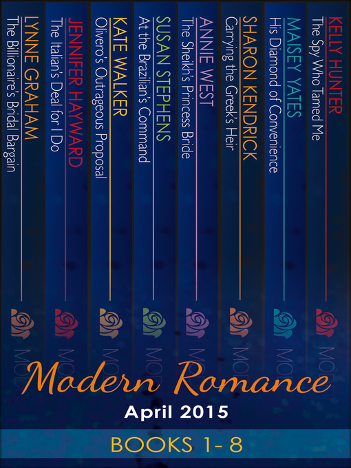 Title details for Modern Romance April 2015 Books 1-8 by Lynne Graham - Wait list